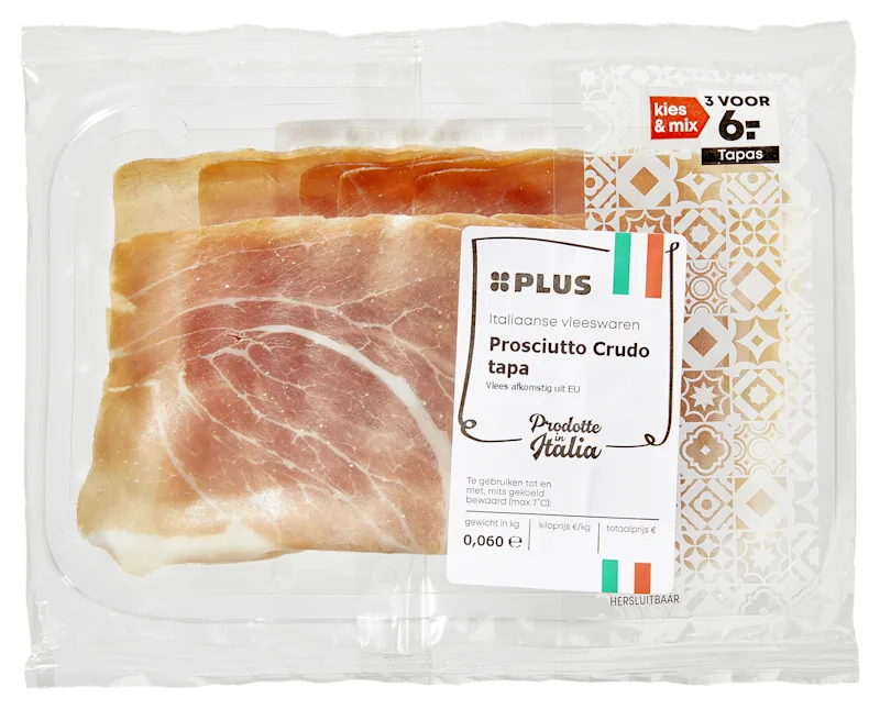 PLUS Prosciutto Crudo