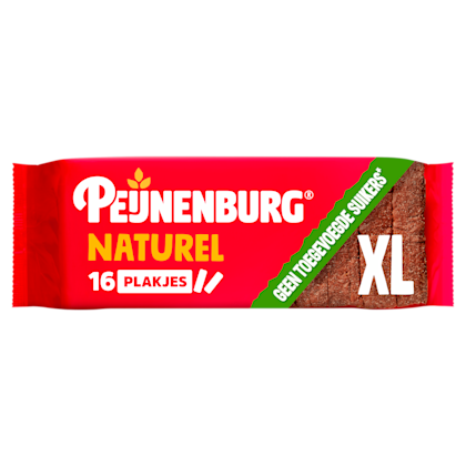 Naturel zonder toegev. suiker gesneden