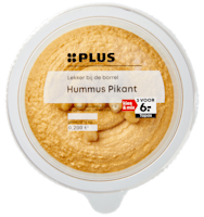 PLUS Hummus pikant