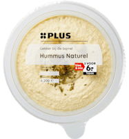 PLUS Hummus naturel
