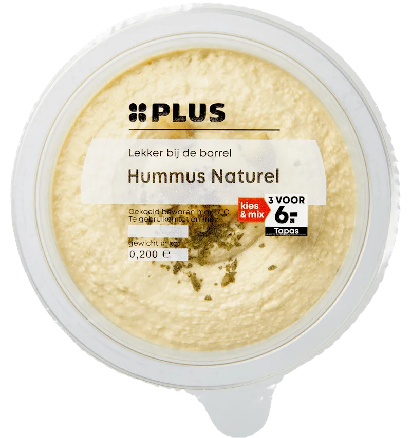 PLUS Hummus naturel