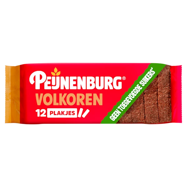 Peijnenburg Volkoren zonder toegev. suiker gesn