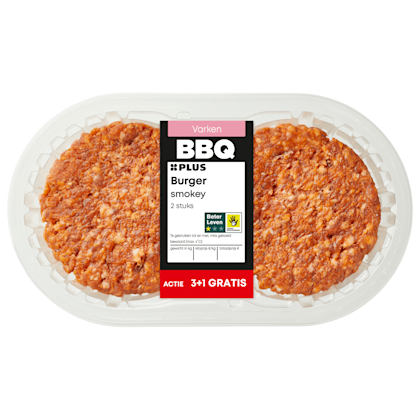 Burger Smokey 2 stuks - PLUS