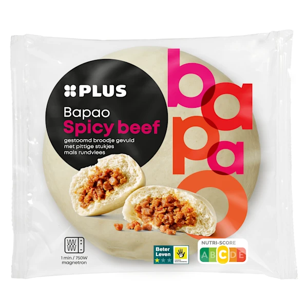 PLUS Bapao spicy beef