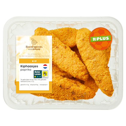 Kiphaasjes paprika - PLUS
