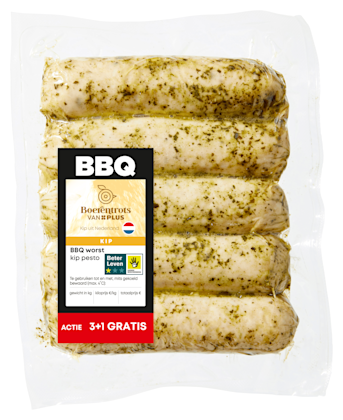 BBQ worst kip pesto - PLUS