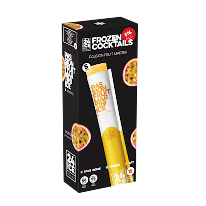 Frozen Cocktails Passion Fruit Martini