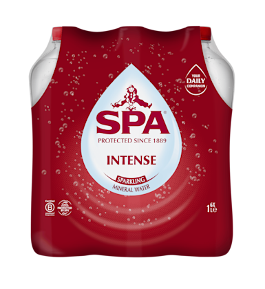 Intense bruisend mineraalwater