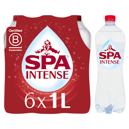 Intense bruisend mineraalwater