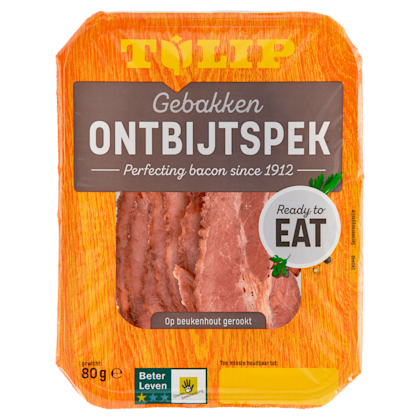 Gebakken spekplakjes