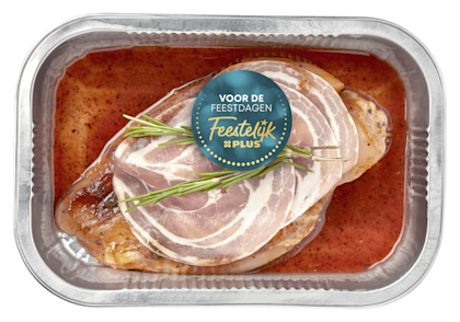 Gevulde kipfilet roomkaas cranberry