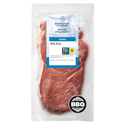 PLUS Boerentrots Blonde d'Aquitaine Rib-Eye