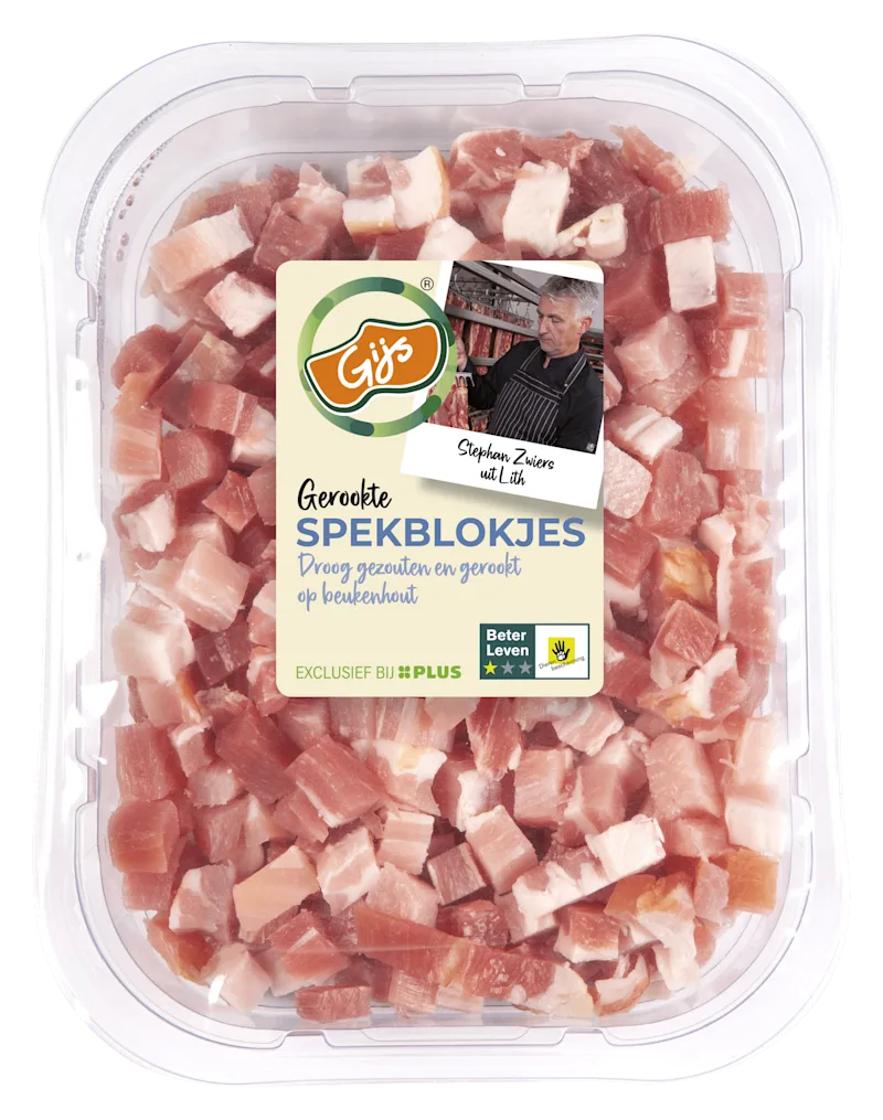 GIJS Gerookte Spekblokjes