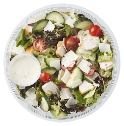Lunchsalade gerookte kip truffelmayo - PLUS