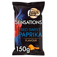 Lays Sensations chips red sweet paprika