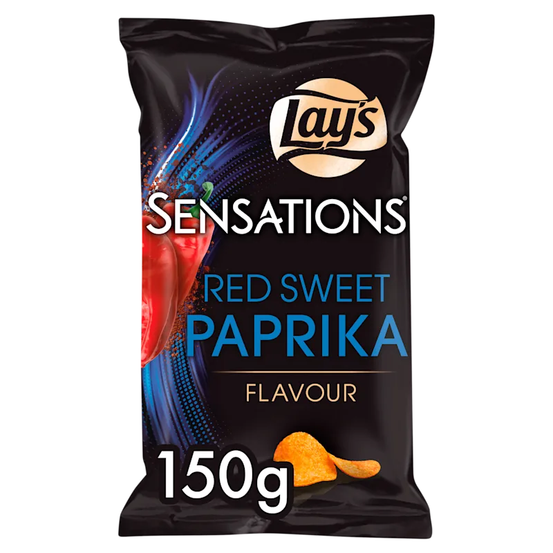 Lays Sensations chips red sweet paprika