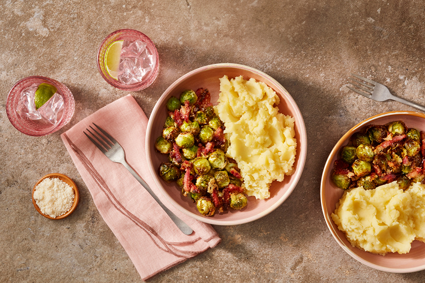 Spruiten uit de oven met kaas
