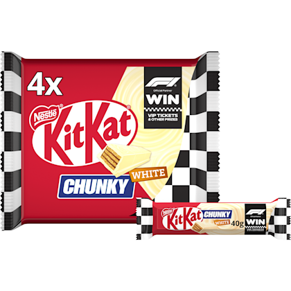 Chunky white 4-pack - PLUS