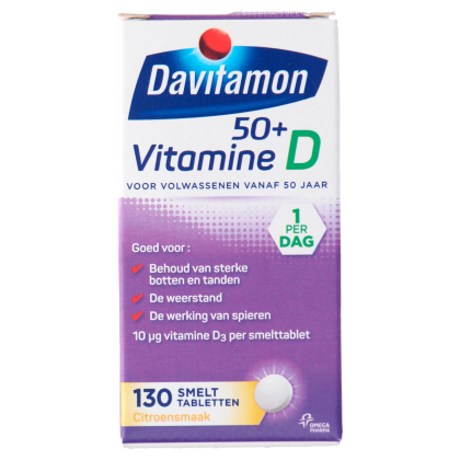 Vitamine D 50+ smelttablet