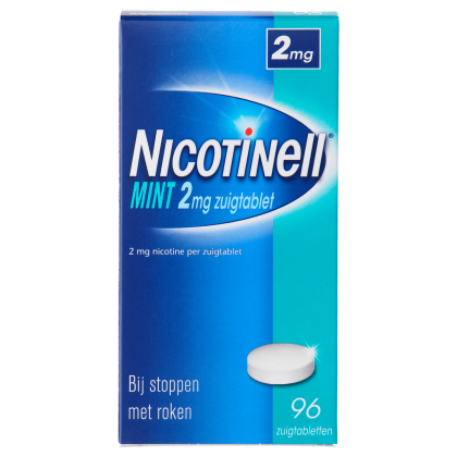 Nicotine zuigtabletten mint 2mg