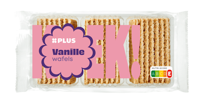 PLUS Vanille wafels