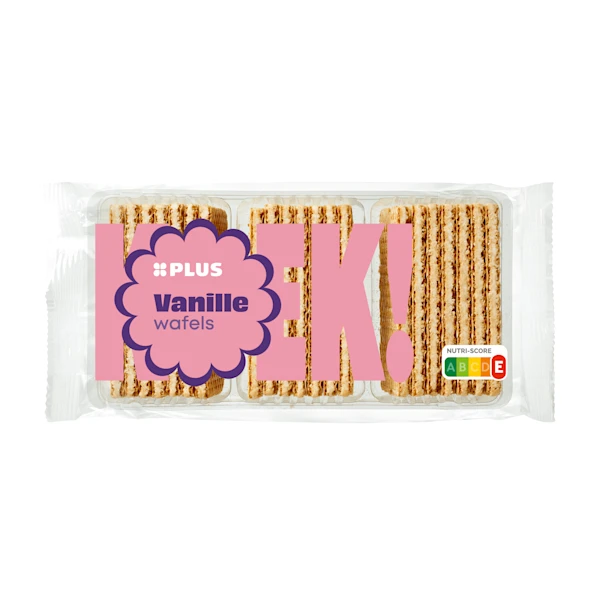 PLUS Vanille wafels