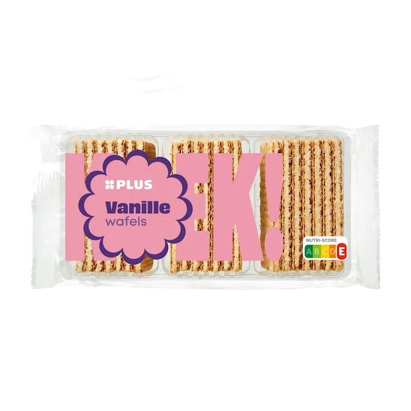 PLUS Vanille wafels