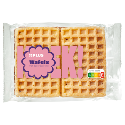wafels met poedersuiker