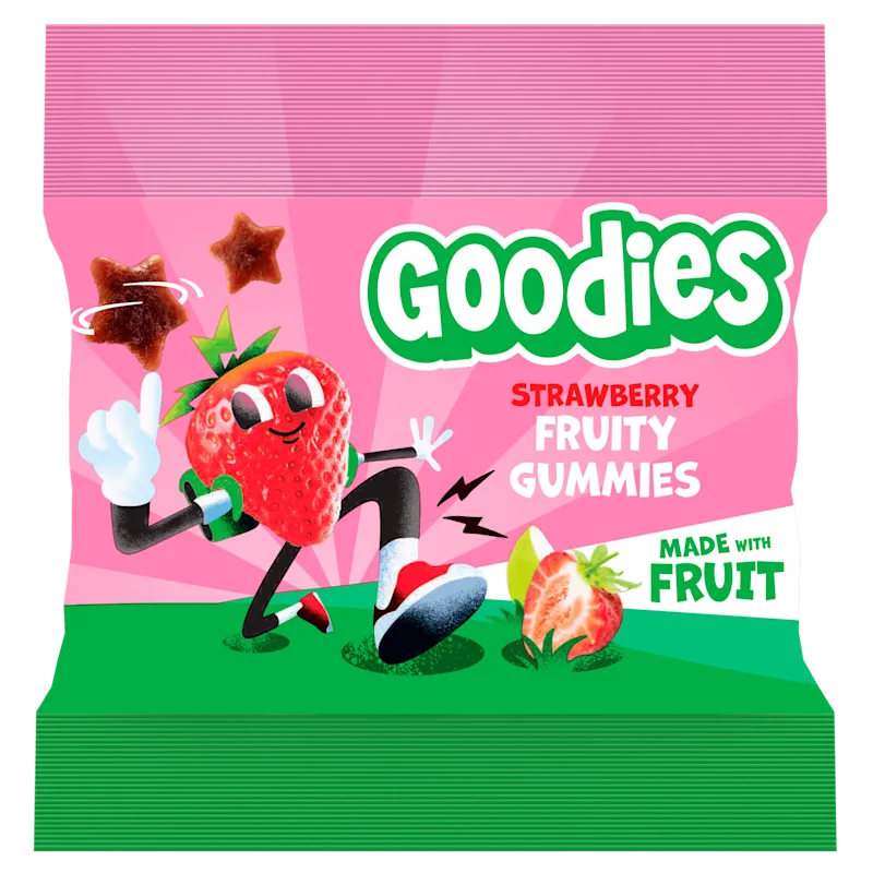 Goodies Strawberry fruity gummies
