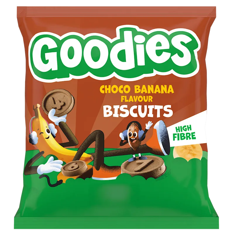 Goodies Choco banana flavour biscuits