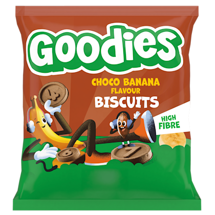Goodies Choco banana flavour biscuits