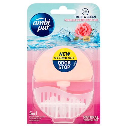 Toiletblok vloeibaar rose & grapefruit