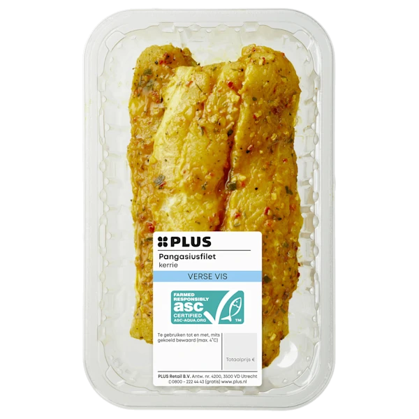 PLUS Pangasiusfilet kerrie marinade
