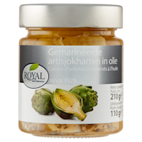 Royal Gemarineerde artisjokken in olie