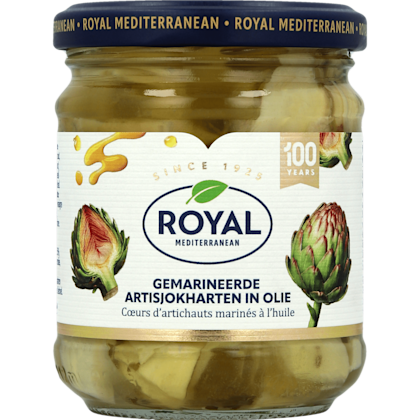 Royal Gemarineerde artisjokken in olie