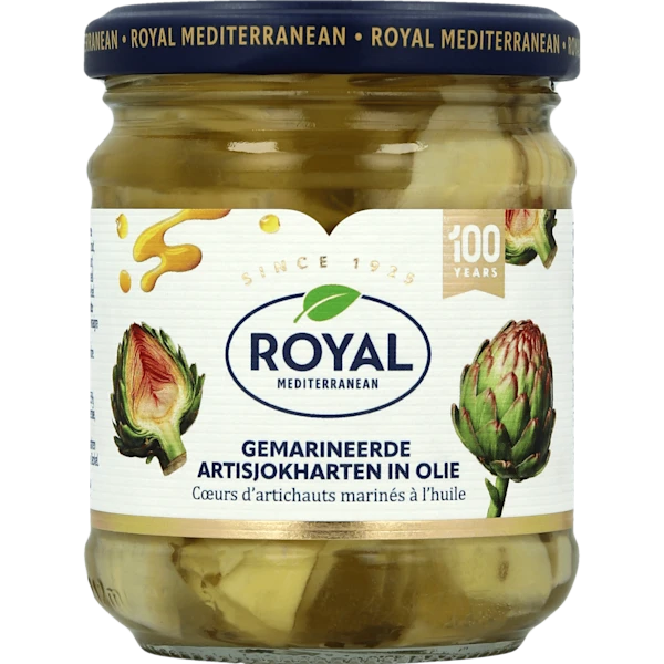 Royal Gemarineerde artisjokken in olie