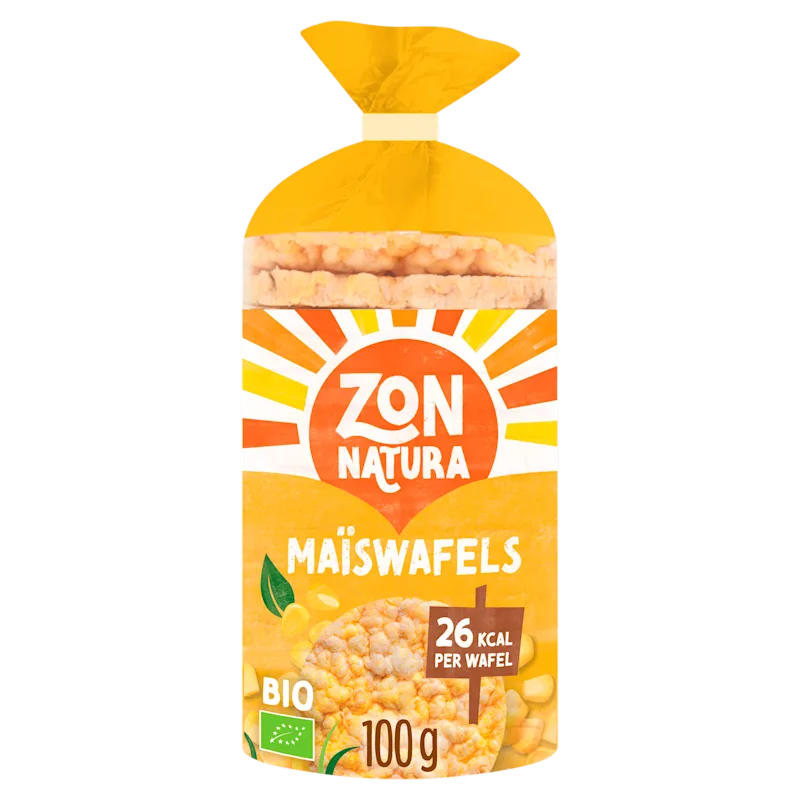 Zonnatura Wafel popcorn ekologisch