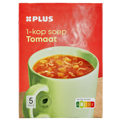 PLUS 1 kops soep tomaat