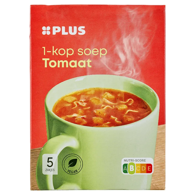PLUS 1 kops soep tomaat