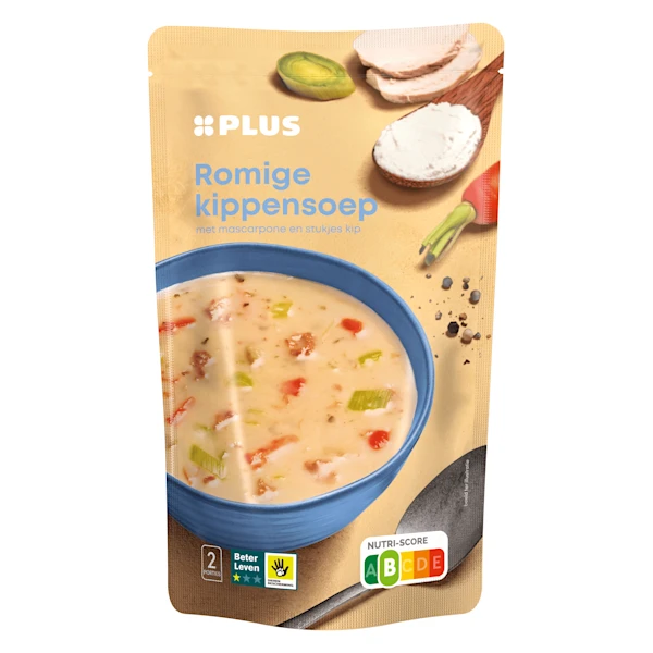PLUS Soep in zak kippensoep