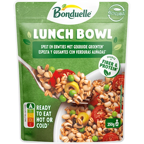 Bonduelle Lunch Bowl Mix Groente/Spelt