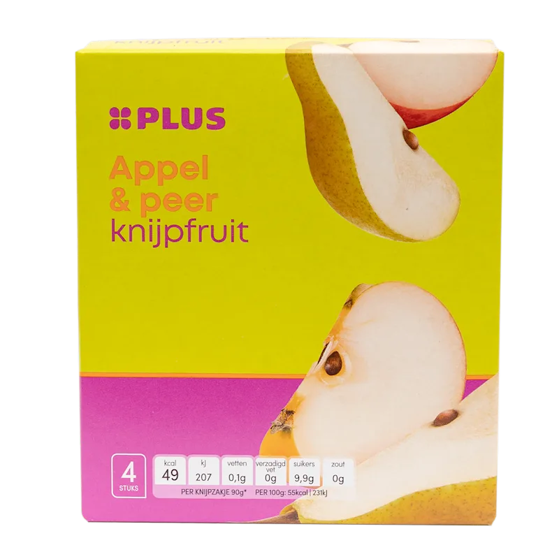 PLUS Knijpfruit Appel/Peer