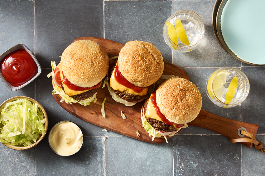 Klassieke cheeseburger 