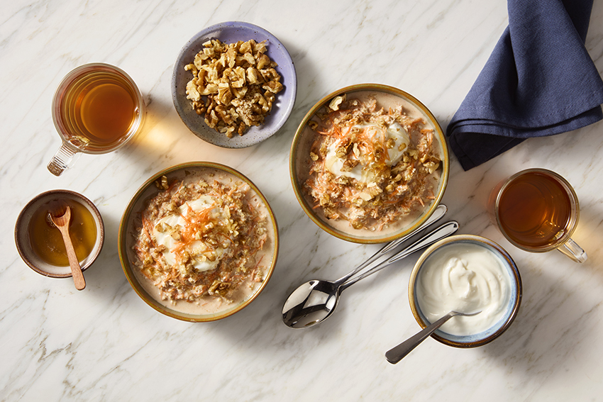 Carrotcake overnight oats