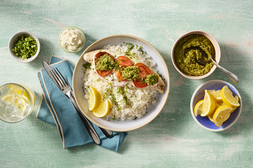 Pangasius pakketjes van de BBQ