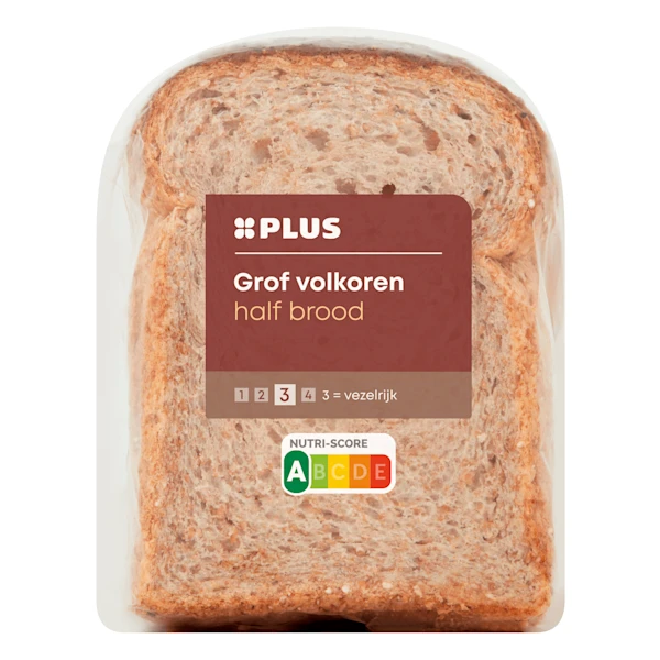 PLUS Grof volkoren half