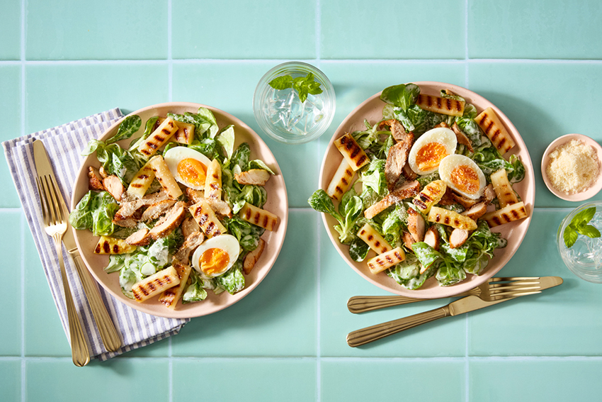 Eiwitrijke aspergesalade