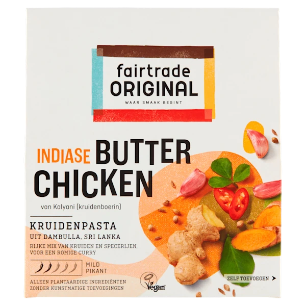 Fairtrade Original Butter Chicken kruidenpasta