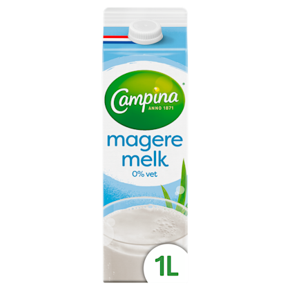 0% vet melk
