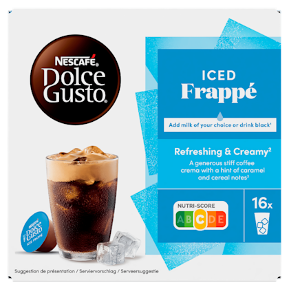 Dolce Gusto iced frappe